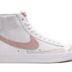 Nike Blazer Mid 77 "White/Pink Oxford/Black" sneakers