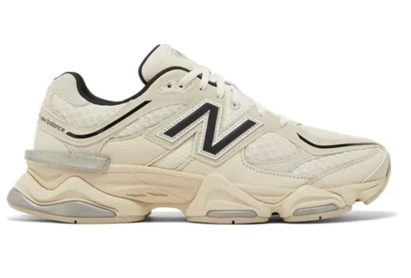 “New Balance 9060 Turtledove Black Silver Metallic”