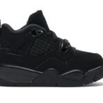 Nike Air Jordan 4 Retro  Black cat (For Kids)