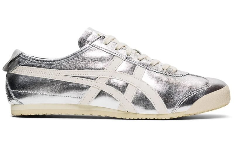Onitsuka Tiger Mexico 66 Silver Off White