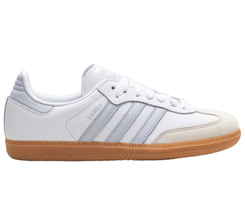 Adidas Samba OG White Halo Blue Gum