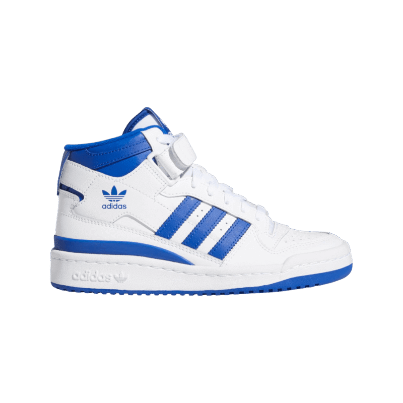 Adidas Forum Mid Shoes White Royal Blue