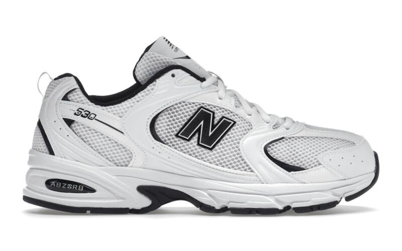 New Balance 530 White Black