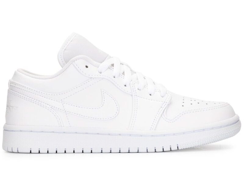 Nike Air Jordan 1 Low "Triple White"