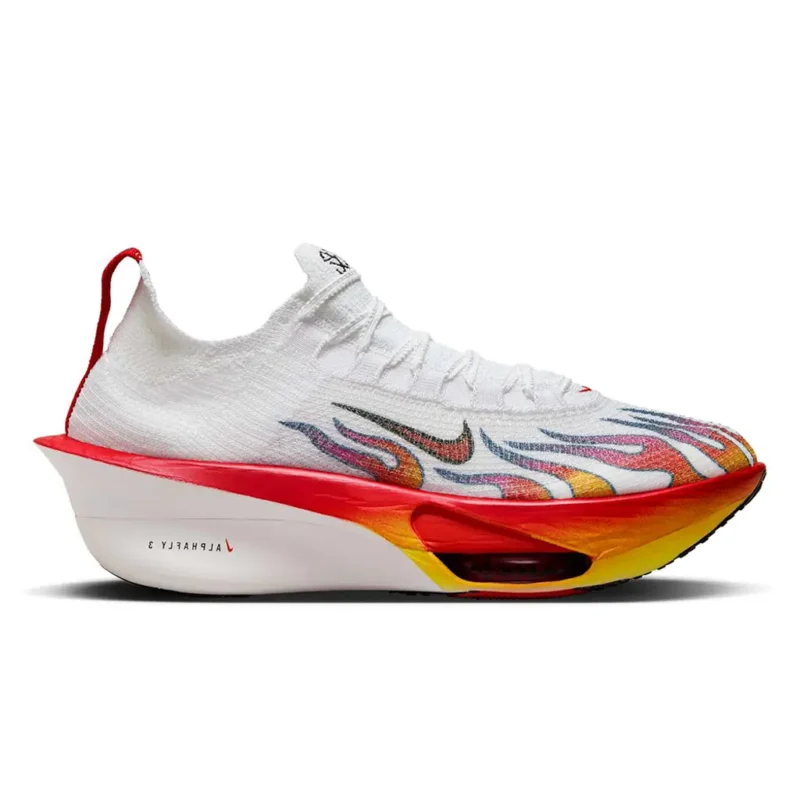 Nike Alphafly 3 Premium White Habinero Red